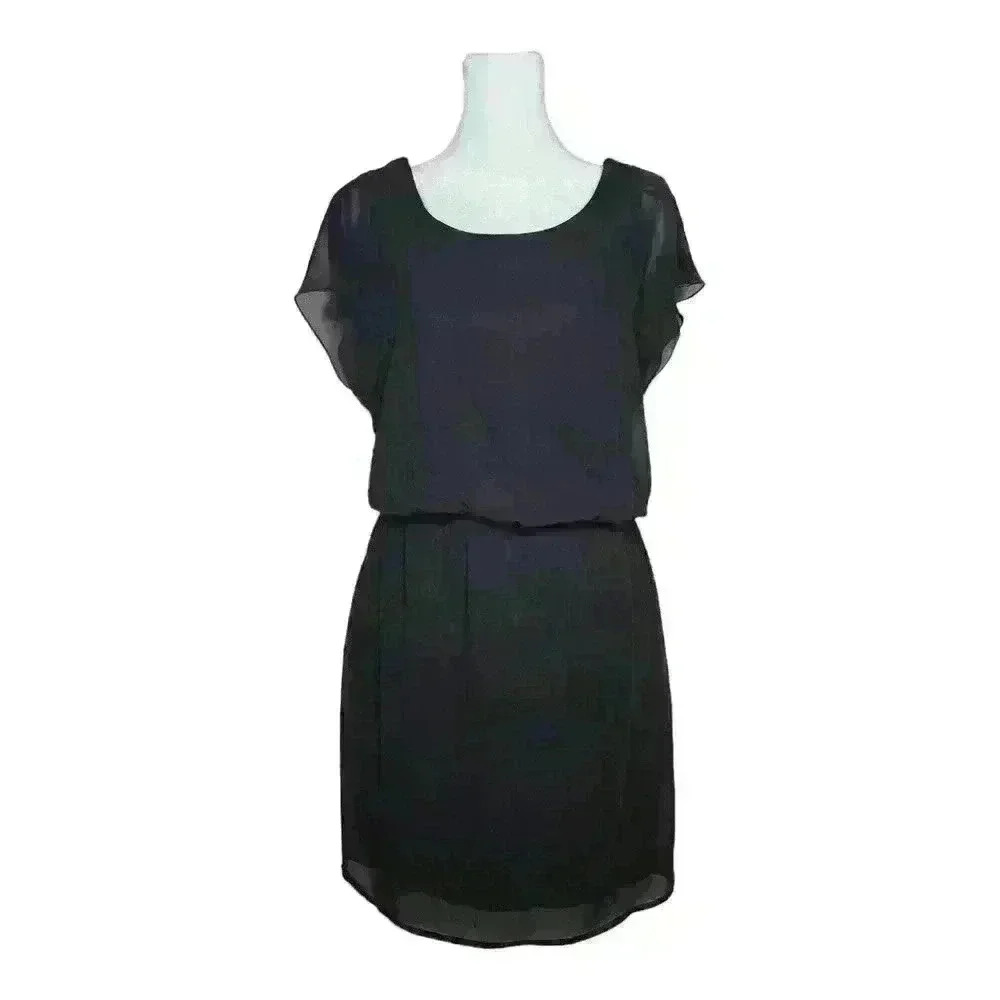 City Triangles women's black dress open back size small